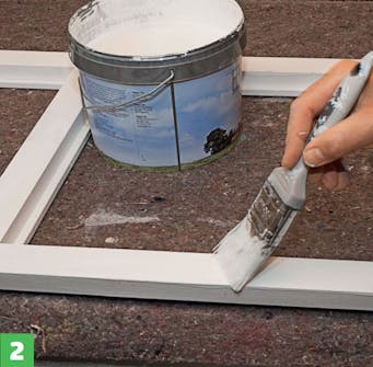 Bygga väggväxthus: Om växthuset ska målas Bygga väggväxthus: Om växthuset ska målas